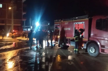 Siirt’te akaryakıt istasyonunda çıkan yangında faciadan dönüldü 