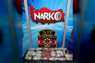 Siirt’te durdurulan araçta 13 kilo kubar esrar ele geçirildi: 1 tutuklama 