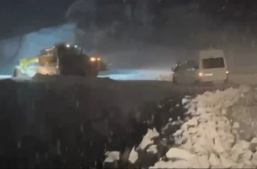 Siirt’te kar yağışı nedeniyle 117 köy yolu ulaşıma kapandı 