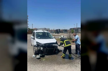 Siirt’te otomobiller çarpıştı 