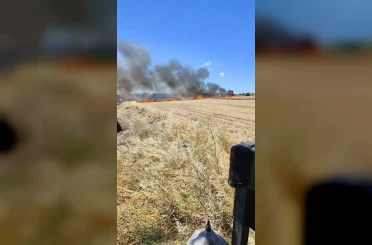 Silivri’de çıkan iki tarla yangını söndürüldü 