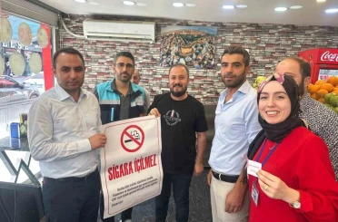 Silopi’de vatandaşlar sigaranın zararları hakkında bilgilendirildi 