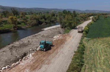 Simav Çayı’nda taşkına önlem 