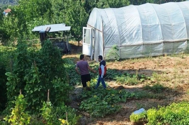 Simav Esenbağ Köyü’nde sel ve su baskınından zarar gören tarım alanları tespit edildi 