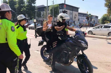 Sınava 1 dakika kala polis yetiştirdi 