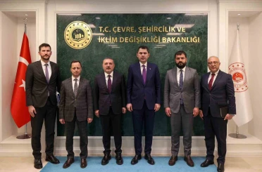 Sincan Belediye Başkanı Ercan, Bakan Kurum ile görüşme gerçekleştirdi 