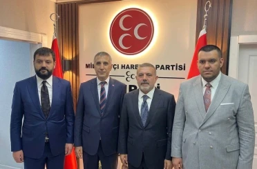 Sincan Belediye Başkanı Ercan’dan MHP’ye ziyaret 