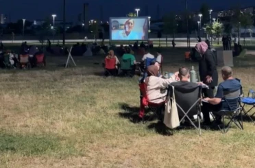 Sincan Park’ta yaz etkinlikleri açık hava sinemasıyla başladı 