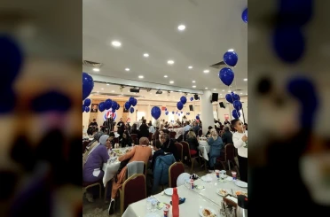 Sincan’da mavi balonlar "Diyabet İçin" gökyüzündeydi 