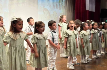 Sincanlı miniklerden yıl sonu gösterisi ve sergisi 
