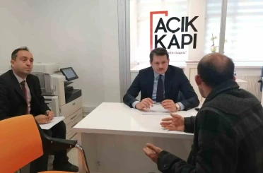 Sinop Valiliği "Açık Kapı" verilerini paylaştı 