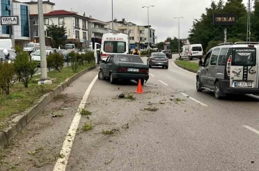 Sinop’ta 6 aracın karıştığı zincirleme kaza: 1 yaralı 