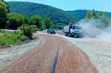 Sinop’ta grup yollarında asfaltlama çalışmaları tamamlandı 