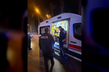 Sinop’ta motosiklet yayaya çarptı: 2 yaralı 