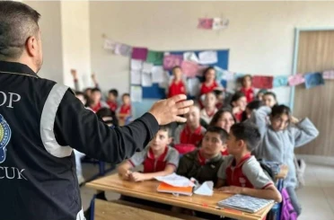Sinop’ta öğrencilere ’güvenlik’ dersi 
