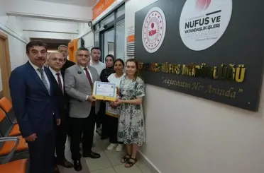 Sinop’ta rekor memnuniyet getiren kamu personeli ödüllendirildi
