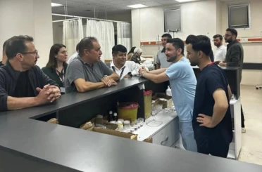 Şırnak İl Sağlık Müdürü Sili, Cizre Devlet Hastanesinde incelemelerde bulundu 