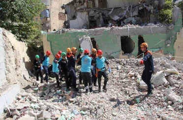 Şırnak’ta 14 ilden 745 kişinin katılımıyla deprem bölge tatbikatı 