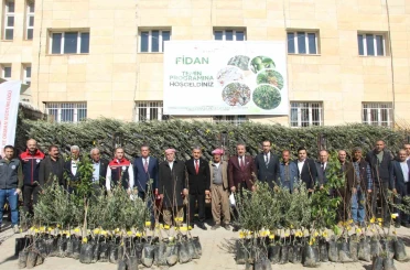 Şırnak’ta 25 bin 200 fidan toprakla buluştu: 810 dekar meyve bahçesi oluyor 
