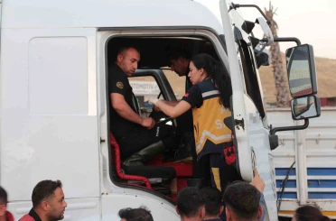 Şırnak’ta iki tır çarpıştı: 2 yaralı 
