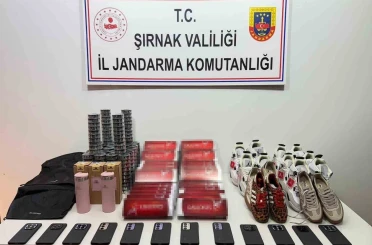 Şırnak’ta jandarmadan 18 milyon kaçakçılık operasyonu 