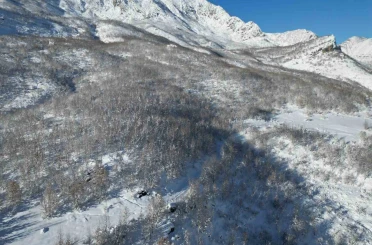 Şırnak’ta kar sonrası dağlar beyaza büründü 