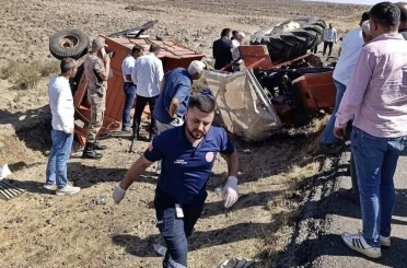 Şırnak’ta traktör devrildi: 1 ölü, 4 yaralı 