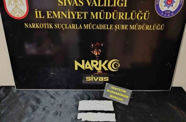 Sivas polisi uyuşturucu tacirlerine geçit vermedi 