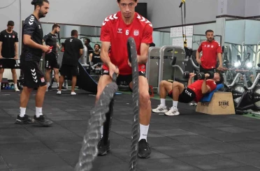 Sivasspor, salonda çalıştı 