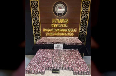 Sivas’ta 133 bin 840 adet uyuşturucu hapla yakalanan zanlılardan biri tutuklandı 