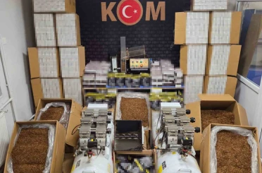 Sivas’ta binlerce makaron ele geçirildi 