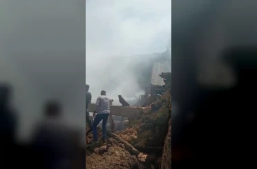 Sivas’ta mutfak tüpü patladı, çıkan yangında bir kişi dumandan etkilendi 