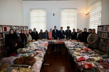 Söğütlü kadınlardan Sevgi Evlerindeki çocuklara anlamlı destek 