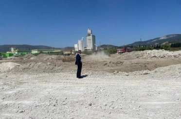Söke’de 40 derslikli meslek lisesinin yapımı sürüyor 