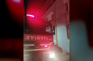 Söke’de gece yarısı mutfak yangını paniğe neden oldu 