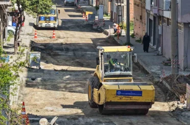 Söke’de yol yenileme çalışması başladı 
