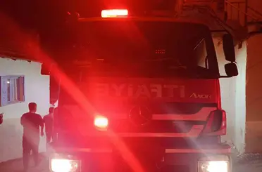 Söke’de zirai alan yangını
