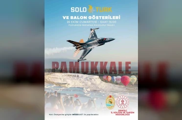 SoloTürk Pamukkale Semalarında Cumhuriyet Coşkusunu Göklere Taşıyacak 