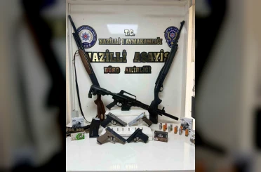 Sosyal medyadan silah teşhiri yapan 3 kişi yakalandı 