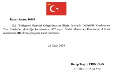 Sözleşmeli personele doğum ve evlat edinme sonrası yarı zamanlı çalışma hakkı yürürlüğe girdi