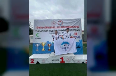 Spor A.Ş. sporcularından çifte şampiyonluk 