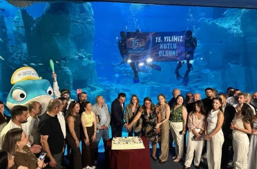 Su altının muhteşem dünyası 15’inci yılında 15 milyondan fazla ziyaretçiyi ağırladı 