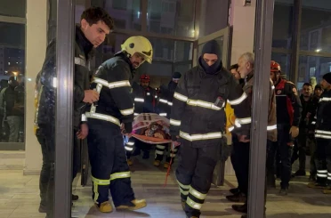 Su baskını nedeniyle bodrumda mahsur kalan engelli vatandaş kurtarıldı 