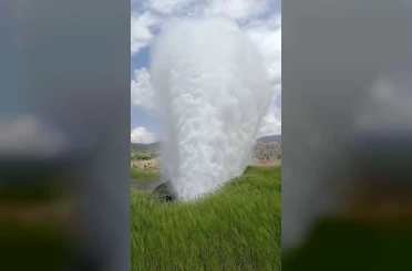 Su isale hattında patlama 