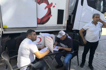 Şuhut’ta kan bağışı kampanyası yoğun ilgi gördü 