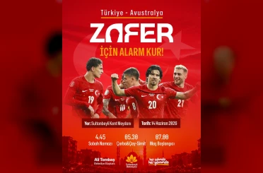 Sultanbeyli’de milli maç heyecanı sabah namazıyla başlayacak 