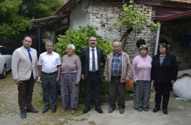 Sultanhisar protokolü şehit ailelerini unutmadı 