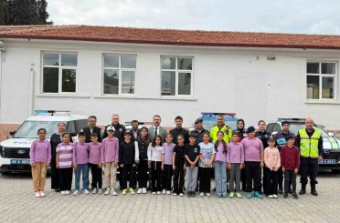 Sultanhisar’da miniklere trafik eğitimi 