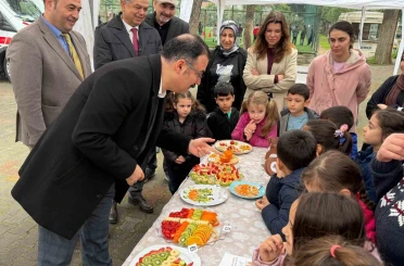 Sultanhisarlı öğrencilere sağlıklı beslenme anlatıldı 