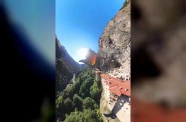 Sümela’ya yarasa uçuşu 